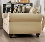 Kailyn Sand Chenille Sofa (Oversized)