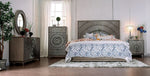 Kamalah Antique Gray Cal King Bed (Oversized)