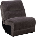 Karlee II Gray Manual Recliner LAF Sectional