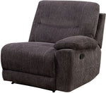 Karlee II Gray Manual Recliner LAF Sectional