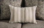 Laila Gray Chenille 2-Seat Sofa