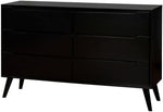 Lennart Black Wood Dresser