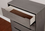 Lennart Gray Wood Chest