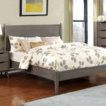 Lennart I Gray Wood Queen Bed