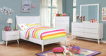 Lennart II White Wood Full Bed