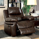 Listowel Brown Manual Recliner