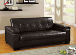 Logan Espresso Futon Sofa (Oversized)