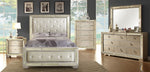 Loraine Champagne Dresser with Mirror Panels