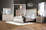 Loraine Champagne King Bed (Oversized)