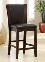 Manhattan 2 Black Counter Height Chairs