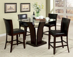 Manhattan 2 Black Counter Height Chairs