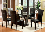 Manhattan 2 Black/Dark Cherry Side Chairs