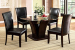 Manhattan 2 Black/Dark Cherry Side Chairs