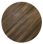 Marina I Walnut Wood Round Dining Table