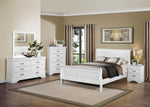 Mayville 2-Drawer White Wood Nightstand