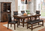 Meagan 2 Brown Cherry/Espresso Side Chairs