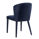 Metropolitan Navy Velvet Side Chair