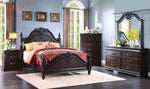 Mont Belvieu Dark Cherry Dresser with Hidden Drawers