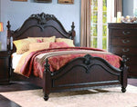 Mont Belvieu Dark Cherry King Bed