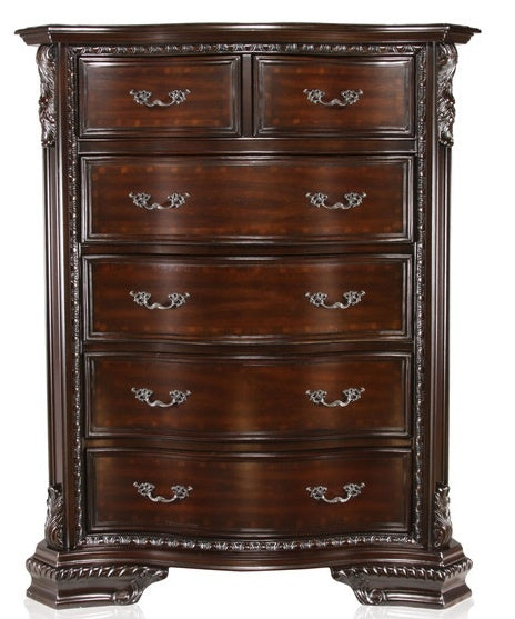 Monte Vista I Dark Walnut Wood Chest