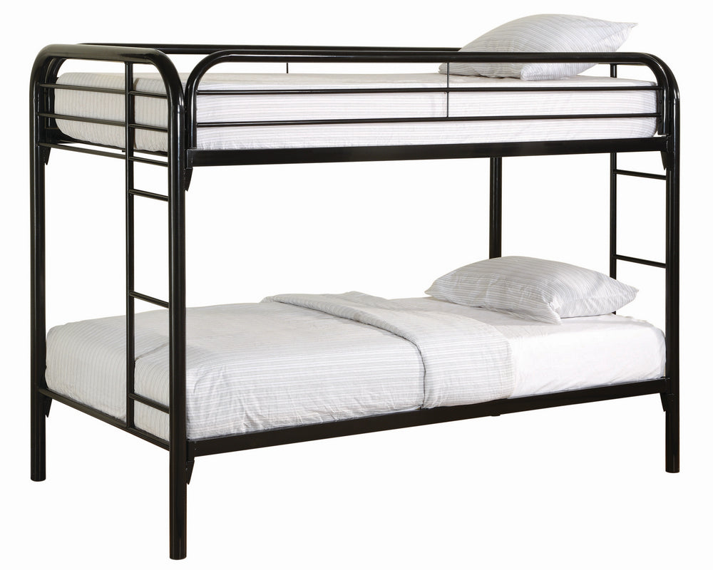 Morgan Black Metal Twin/Twin Bunk Bed