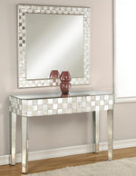 Nasa Mirrored Rectangular Console Table