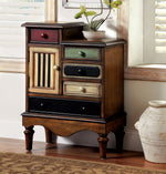 Neche Antique Walnut Wood Accent Chest