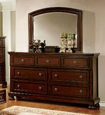 Northville Dark Cherry Wood 7-Drawer Dresser