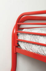 Opal Red Metal Twin over Full Bunk Bed