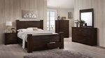 Panang Mahogany Wood Queen Bed with Storage