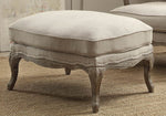 Parlier Natural Fabric Ottoman