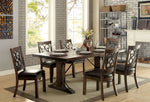 Paulina 2 Rustic Walnut/Espresso Side Chairs