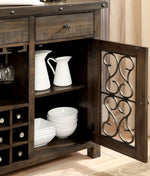 Paulina Rustic Walnut Wood Server