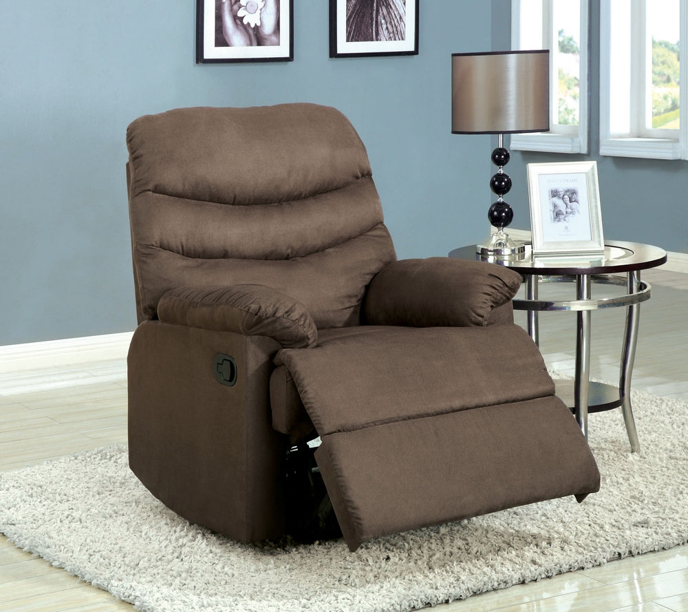 Plesant Valley Light Brown Manual Recliner