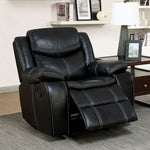 Pollux Black Manual Recliner