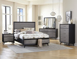 Raku Barnwood Gray Wood Cal King Bed (Oversized)