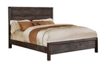 Rexburg Wire-Brushed Rustic Brown Queen Bed