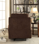 Rosia Chocolate Linen Manual Recliner