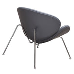 Roxy 2 Gray Leatherette/Metal Side Chairs