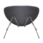 Roxy 2 Gray Leatherette/Metal Side Chairs