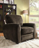 Rubin Chocolate Microfiber Chair