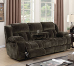 Sadhbh Brown Manual Recliner Sofa (Oversized)