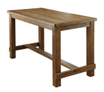 Sania Natural Tone Wood Counter Height Table