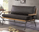 Santiago Dark Gray Loveseat with Cushion