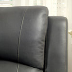 Sarles Gray Manual Recliner Sofa