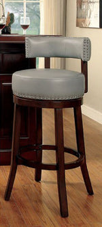 Shirley 2 Dark Oak/Gray 24" Bar Stools