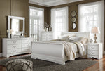 Anarasia White Wood 6-Drawer Dresser