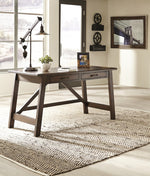 Baldridge Rustic Brown Home Office Desk