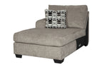 Ballinasloe 3-Pc Platinum LAF Sectional (Oversized)