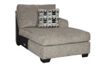 Ballinasloe 3-Pc Platinum RAF Sectional (Oversized)